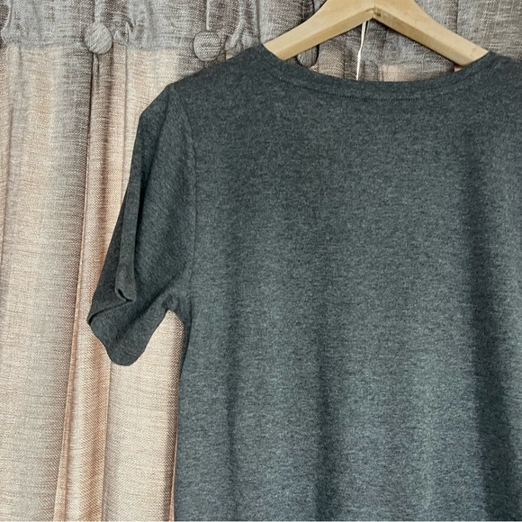 Gap Gray Short Sleeve Crew Neck Maternity Tee Shirt Size Large - Picture 11 of 11